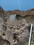 بهسازی و نظارت مستمر بر کران‌های صخره‌ای روستای تاریخی کندوان