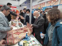 حضور بازار اینترنتی صنایع دستی سارای در نمایشگاه ارزروم تورکیه