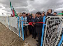 افتتاح ایستگاه هواشناسی شهرستان ویژه میانه با حضور وزیر میراث‌فرهنگی کشور